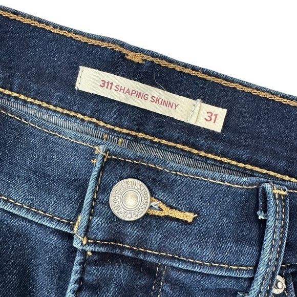 311 Shaping Skinny Ankle Snap Women's Jeans, 31 - Picture 7 of 8